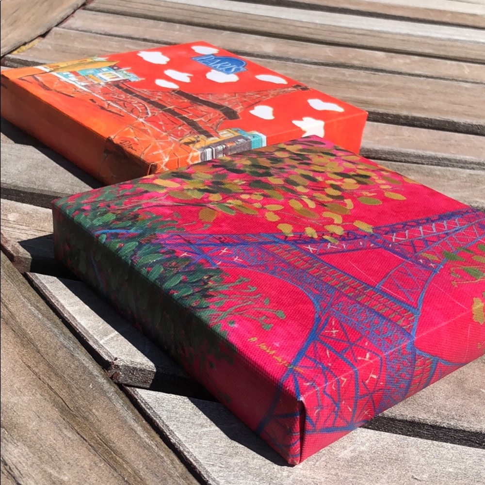 Paris canvas paintings - Picture 2 of 3